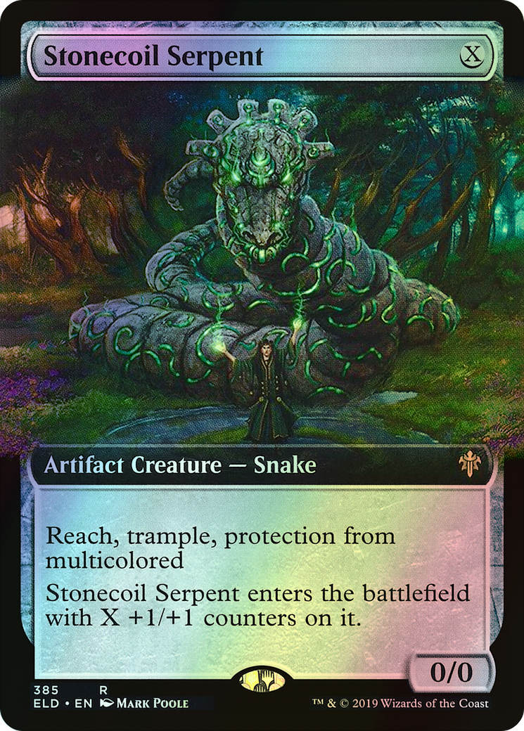 Stonecoil Serpent (ELD) #385 [EN/F]