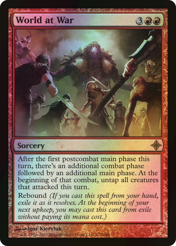 World at War (ROE) #172 [EN/F]