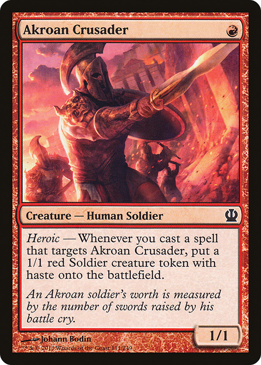 Akroan Crusader (THS) #111 [EN/N]