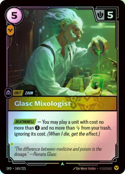 Glasc Mixologist (SFD) #165 [EN/F] s/o