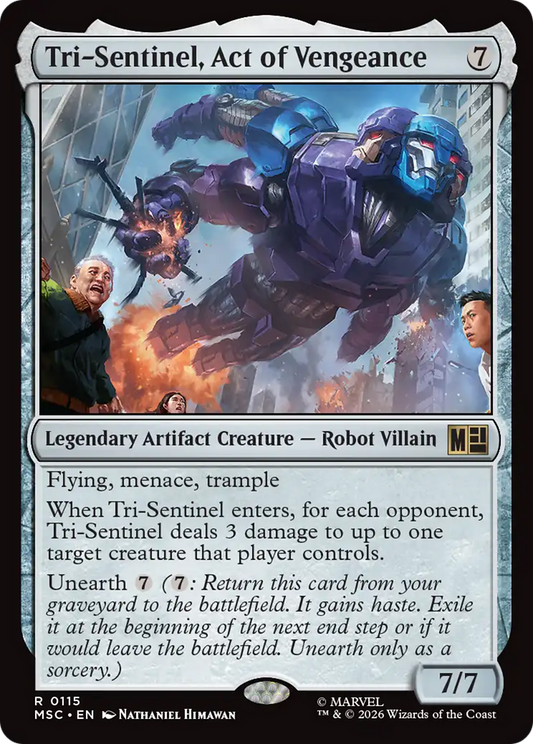 Tri-Sentinel, Act of Vengeance (MSC) #115 [EN/N]