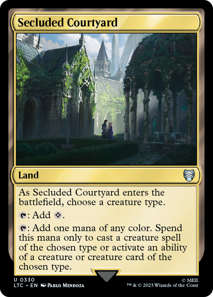 Secluded Courtyard (LTC) #330 [EN/N] s/o