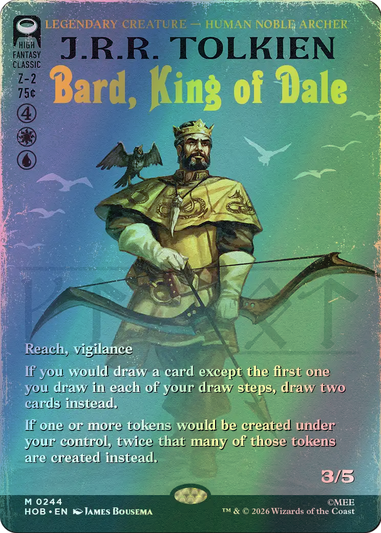 Bard, King of Dale (HOB) #244 [EN/F]