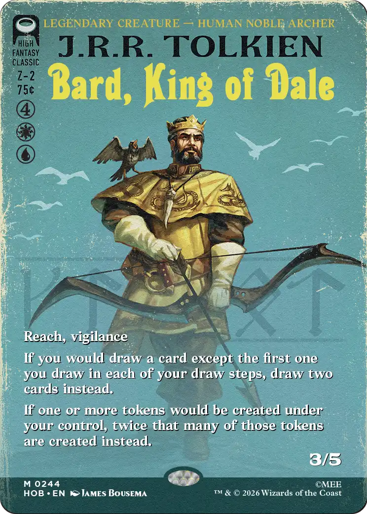 Bard, King of Dale (HOB) #244 [EN/N]