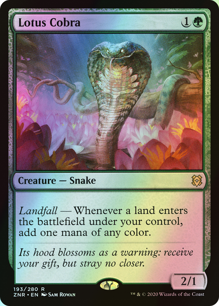 Lotus Cobra (ZNR) #193 [EN/F] s/o