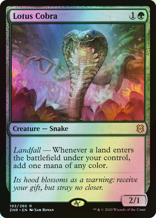 Lotus Cobra (ZNR) #193 [EN/F] s/o