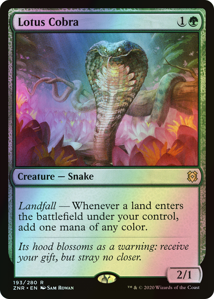 Lotus Cobra (ZNR) #193 [EN/F] s/o