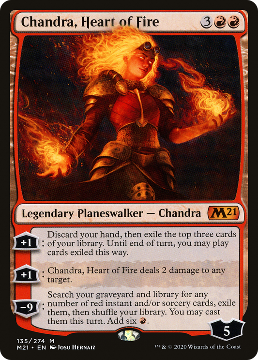 Chandra, Heart of Fire (M21) #135 [EN/N]