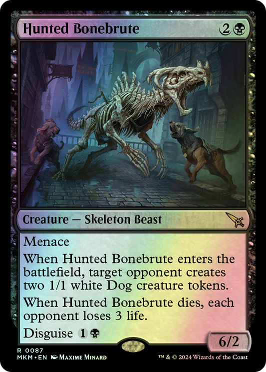 Hunted Bonebrute (MKM) #87 [EN/F]