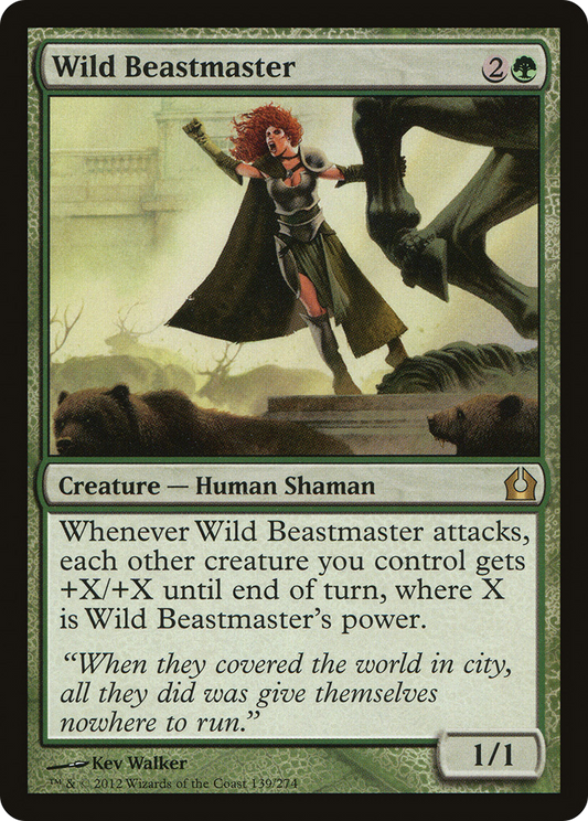 Wild Beastmaster (RTR) #139 [EN/N]