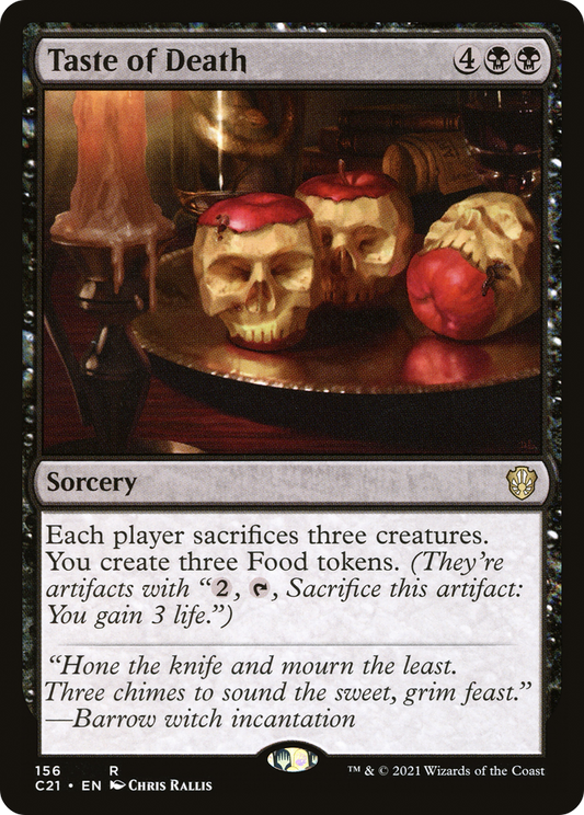 Taste of Death (C21) #156 [EN/N]