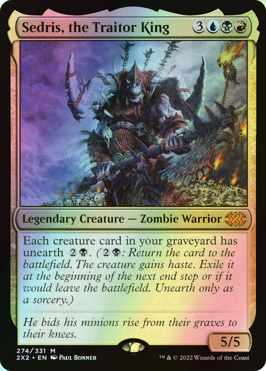 Sedris, the Traitor King (2X2) #274 [EN/F]