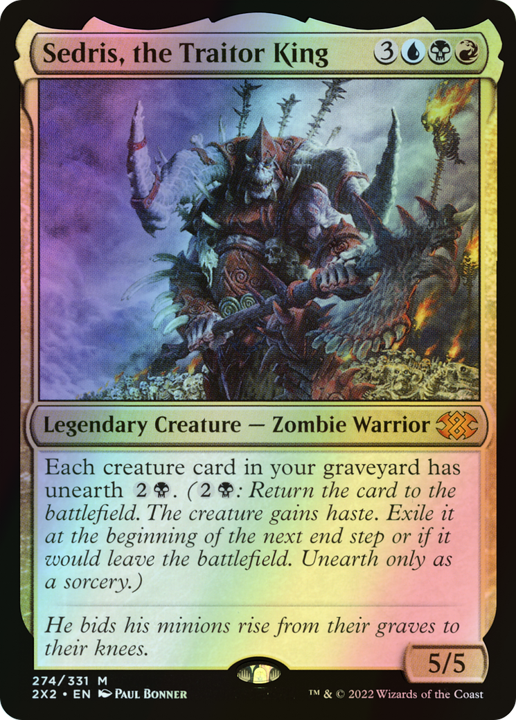 Sedris, the Traitor King (2X2) #274 [EN/F]