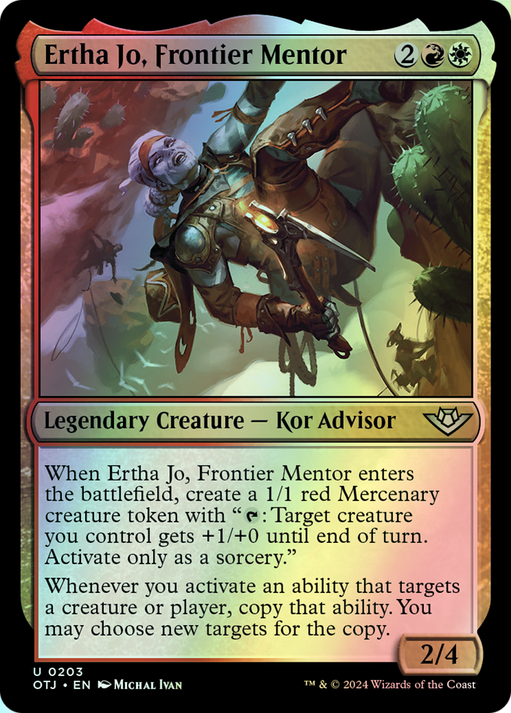 Ertha Jo, Frontier Mentor (OTJ) #203 [EN/F]