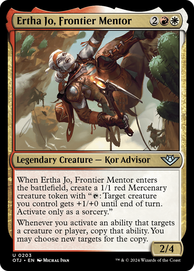 Ertha Jo, Frontier Mentor (OTJ) #203 [EN/N]