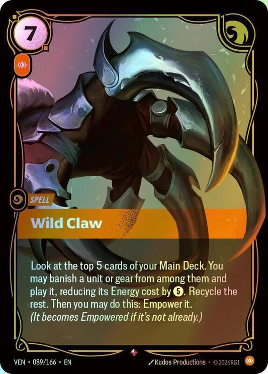 Wild Claw (VEN) #089 [EN/F]