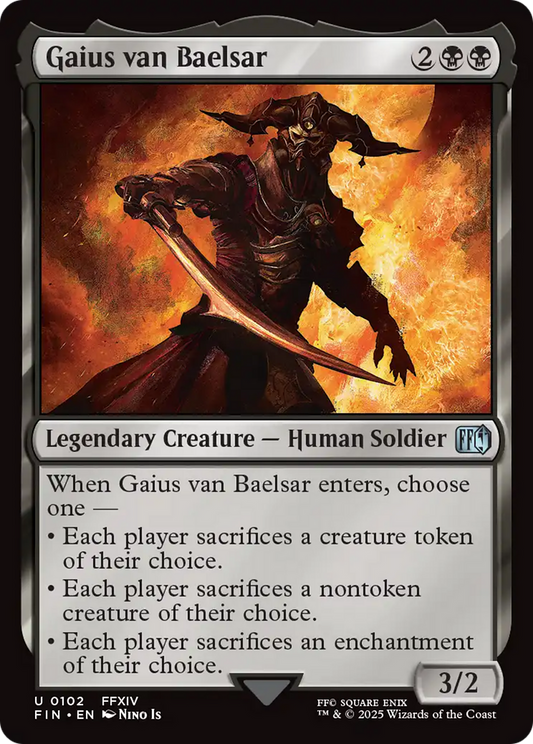 Gaius van Baelsar (FIN) #102 [EN/N] s/o
