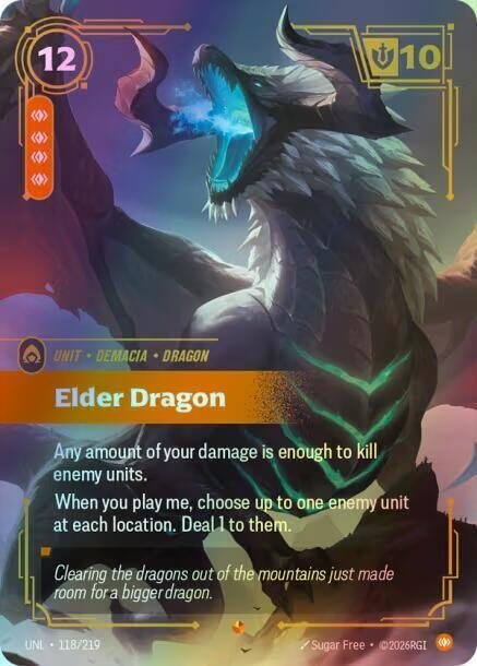 Elder Dragon (UNL) #118 [EN/F]