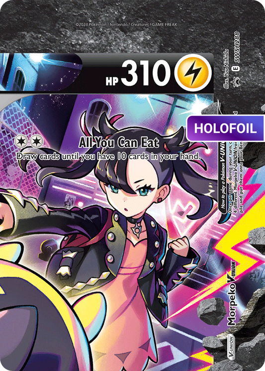 Morpeko V-Union - SWSH288 (PR-SW) #SWSH288 [EN/H] s/o