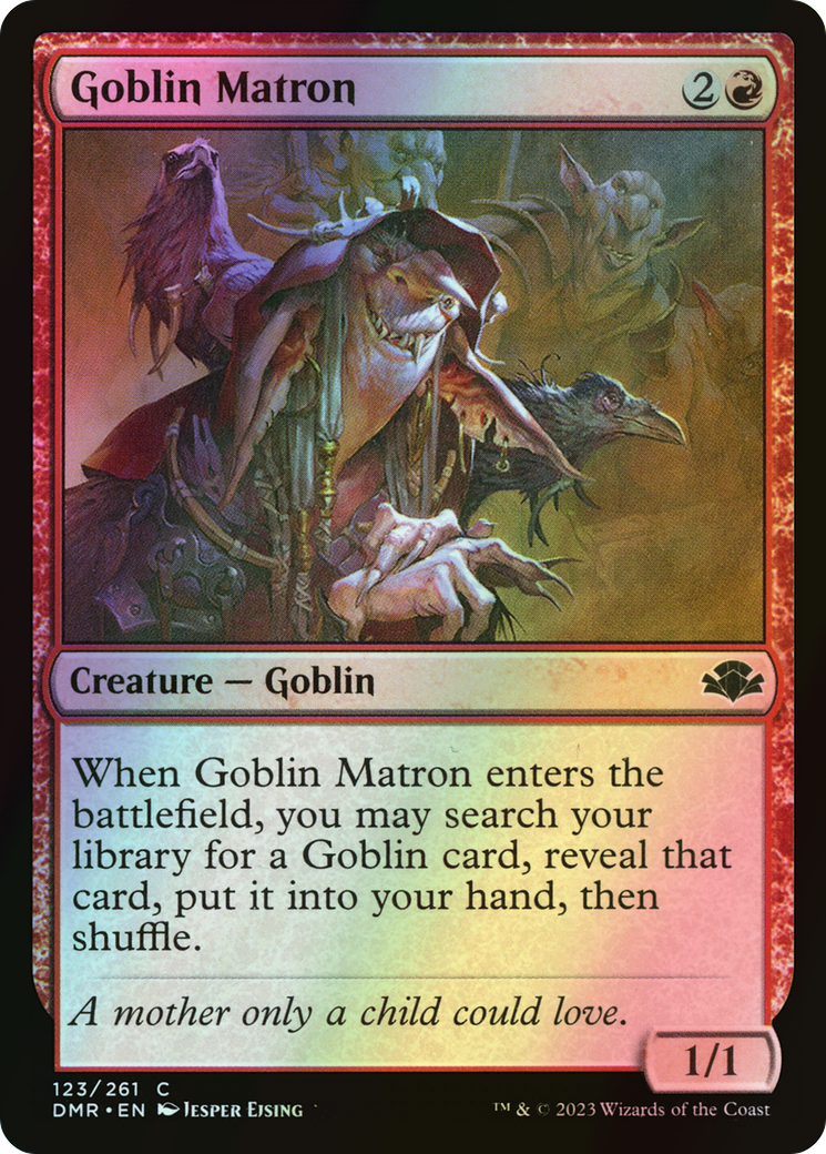 Goblin Matron (DMR) #123 [EN/F] s/o
