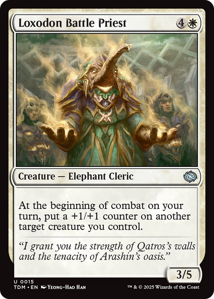 Loxodon Battle Priest (TDM) #15 [EN/N]