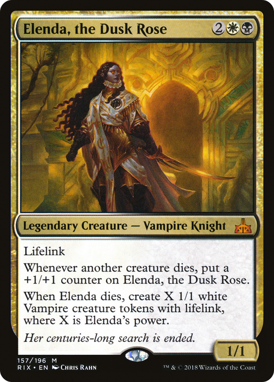 Elenda, the Dusk Rose (RIX) #157 [EN/N]