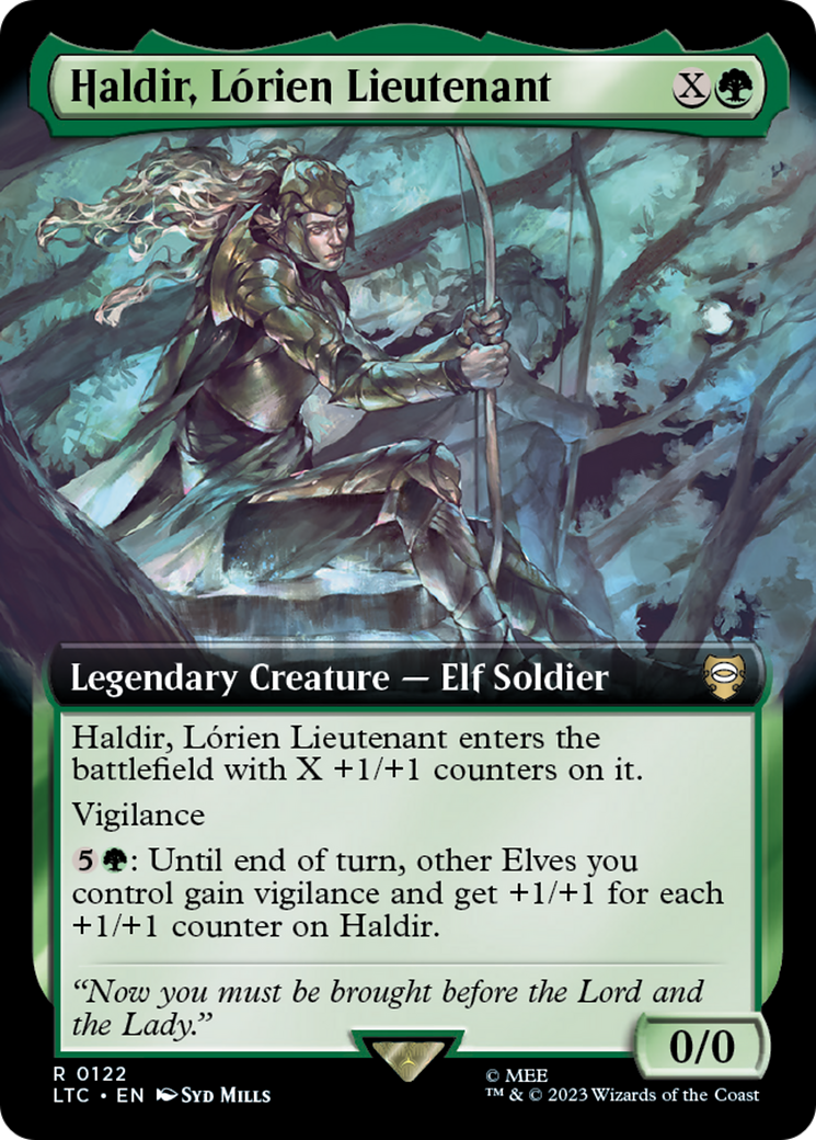 Haldir, Lórien Lieutenant (LTC) #122 [EN/N] s/o