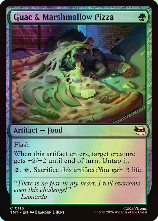 Guac & Marshmallow Pizza (TMT) #116 [EN/F]