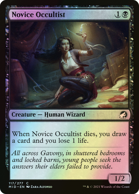 Novice Occultist (MID) #117 [EN/F] s/o