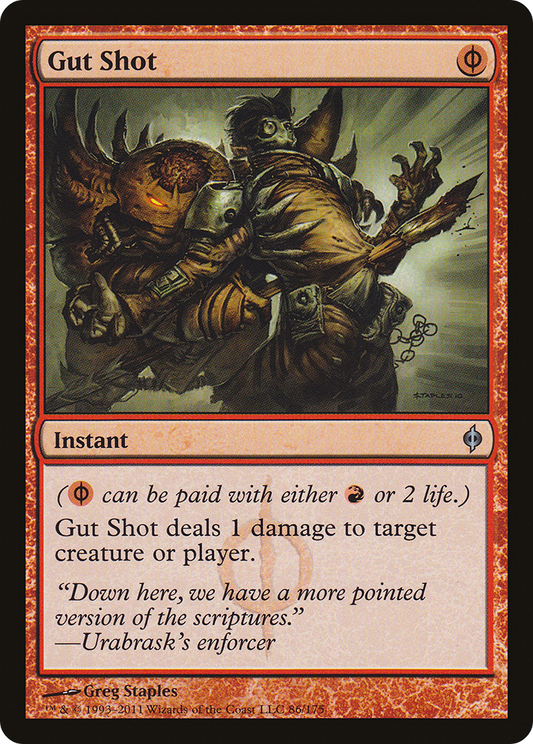 Gut Shot (NPH) #86 [EN/N] s/o