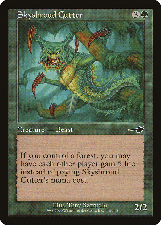 Skyshroud Cutter (NEM) #118 [EN/N]