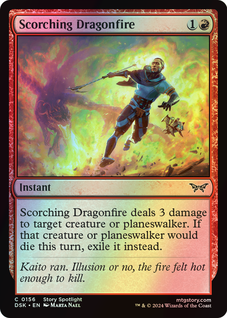 Scorching Dragonfire (DSK) #156 [EN/F] s/o