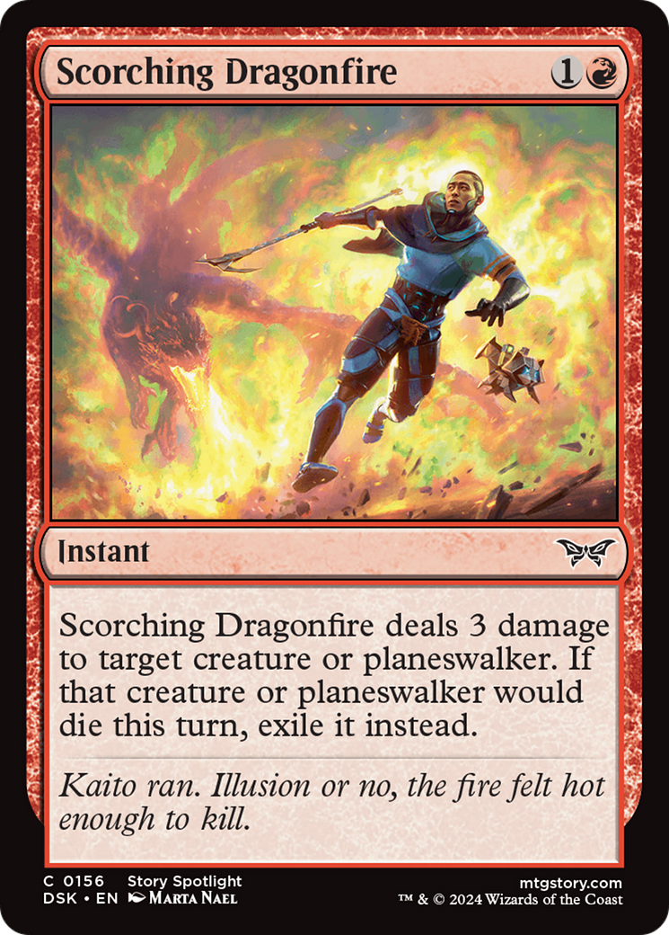 Scorching Dragonfire (DSK) #156 [EN/N]