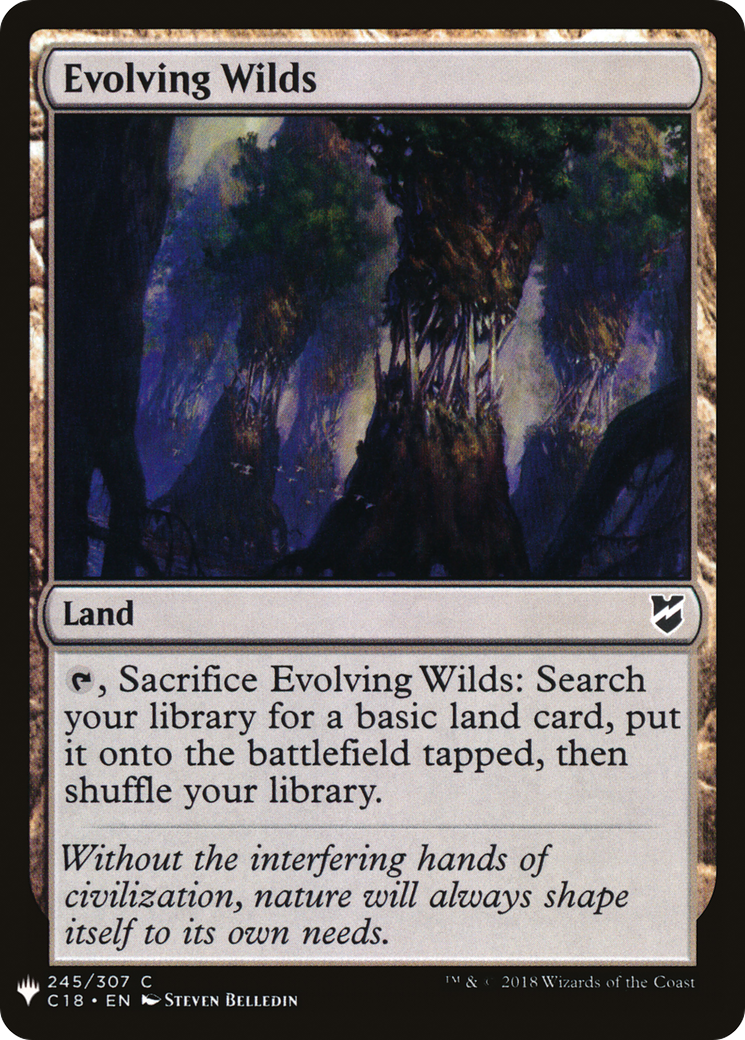Evolving Wilds (PLST) #C18-245 [EN/N]