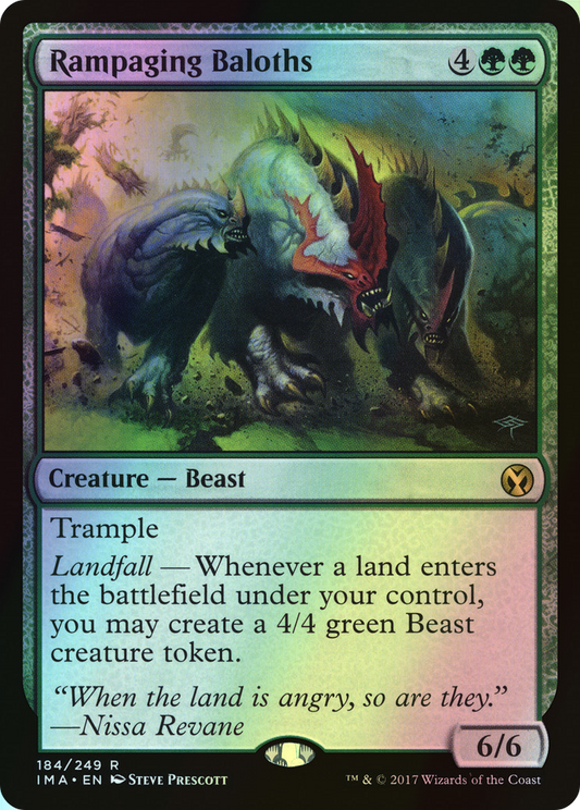 Rampaging Baloths (IMA) #184 [EN/F] s/o