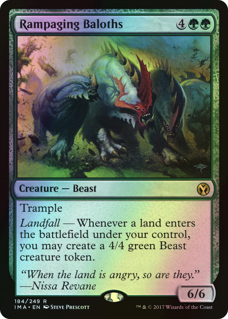 Rampaging Baloths (IMA) #184 [EN/F] s/o