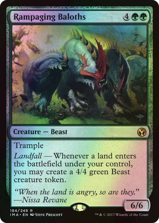Rampaging Baloths (IMA) #184 [EN/F] s/o