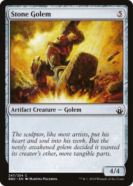 Stone Golem (BBD) #247 [EN/N]