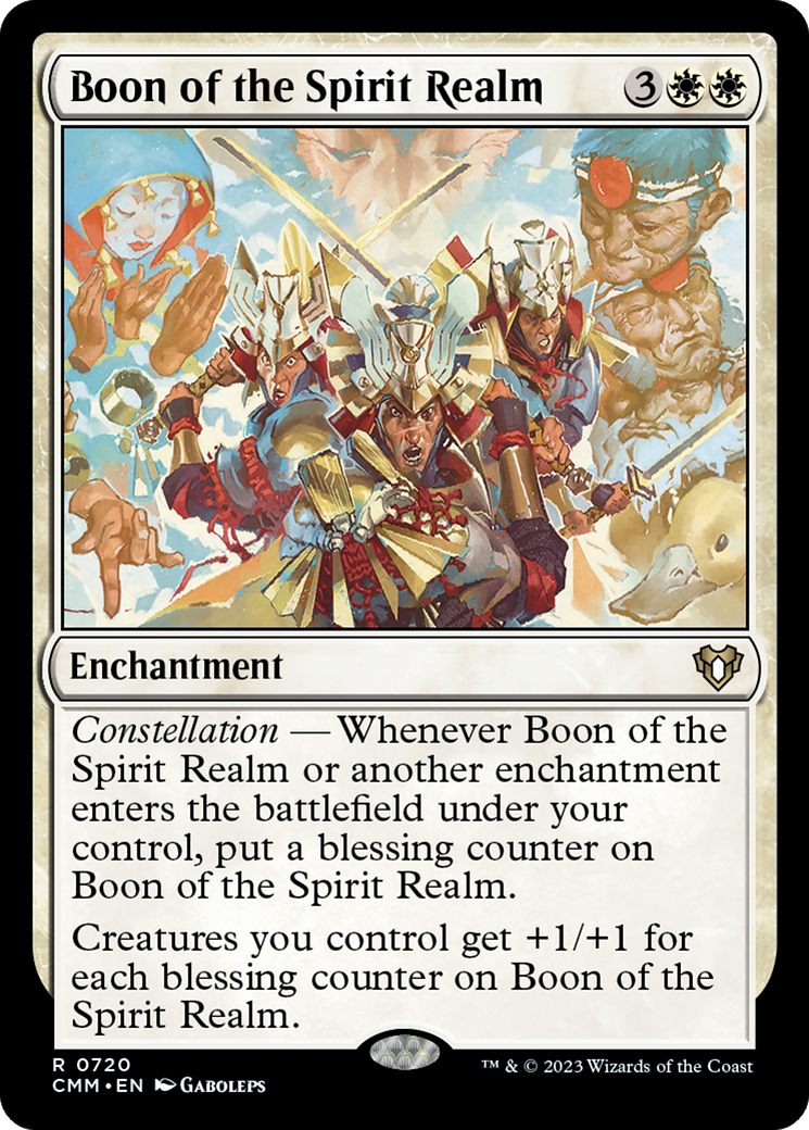 Boon of the Spirit Realm (CMM) #720 [EN/N] s/o