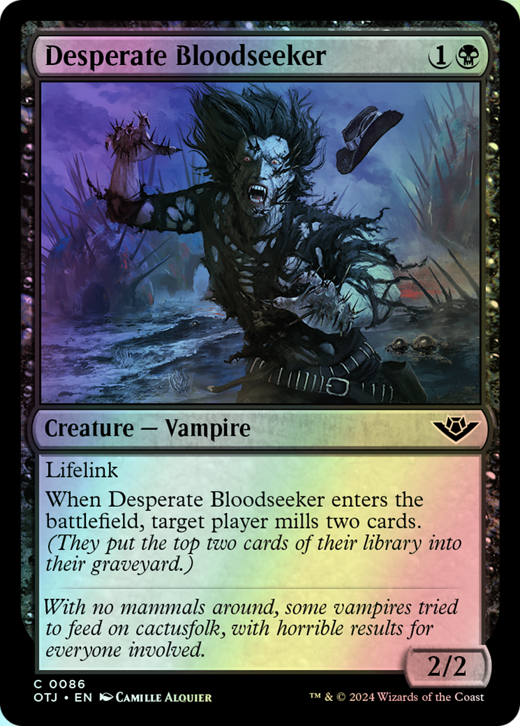Desperate Bloodseeker (OTJ) #86 [EN/F]