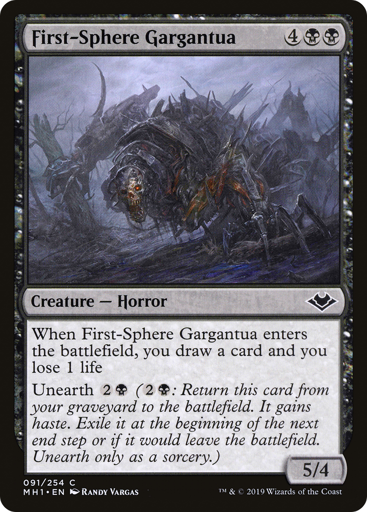 First-Sphere Gargantua (MH1) #91 [EN/N]