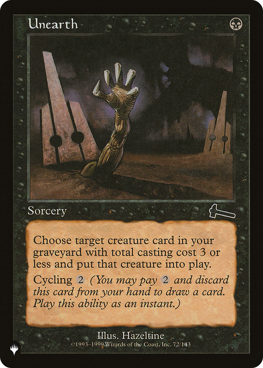 Unearth (PLST) #ULG-72 [EN/N]