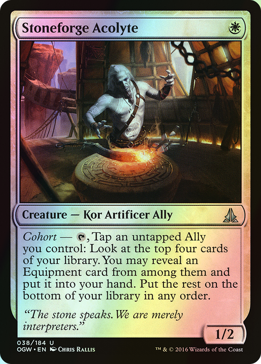 Stoneforge Acolyte (OGW) #38 [EN/F] s/o