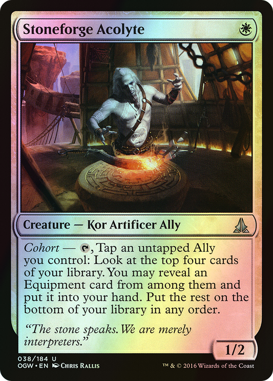 Stoneforge Acolyte (OGW) #38 [EN/F] s/o