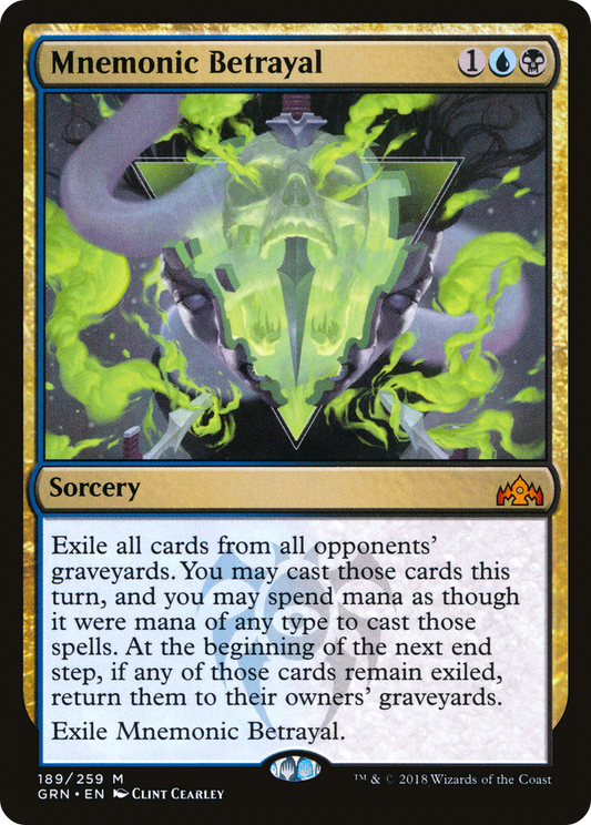 Mnemonic Betrayal (GRN) #189 [EN/N]
