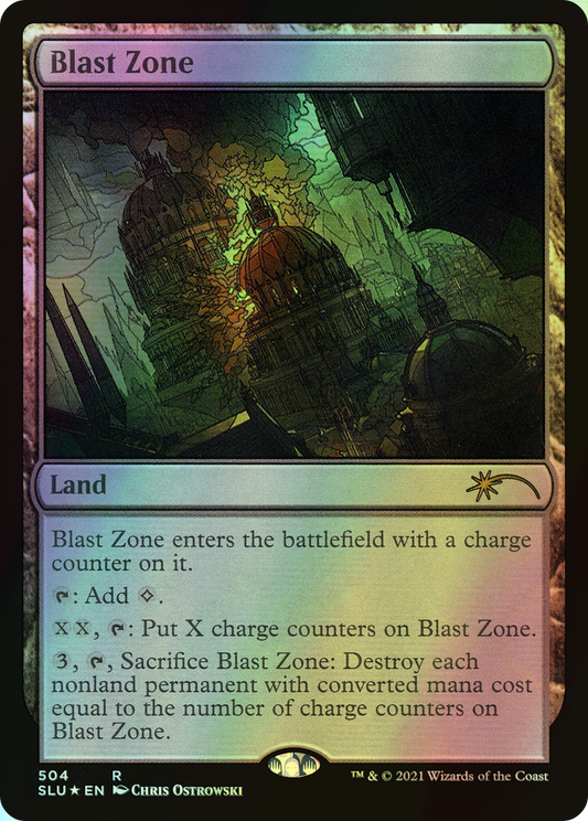 Blast Zone (SLU) #504 [EN/F] s/o