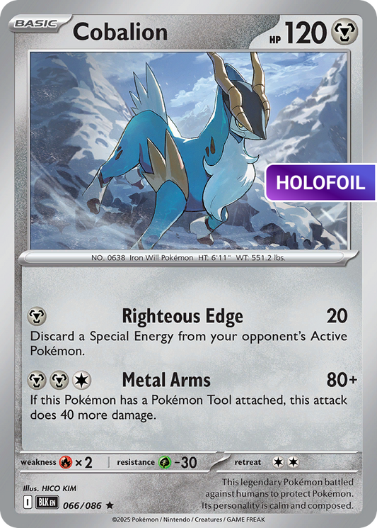 Cobalion (BLK) #66 [EN/H]