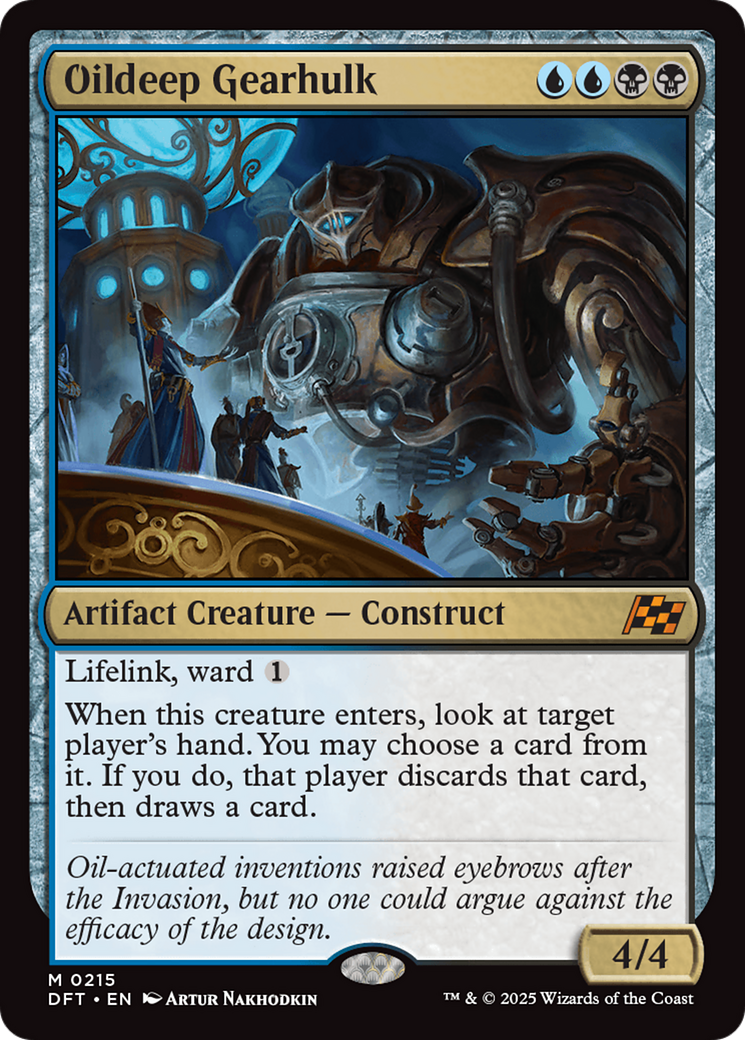 Oildeep Gearhulk (DFT) #215 [EN/N] s/o