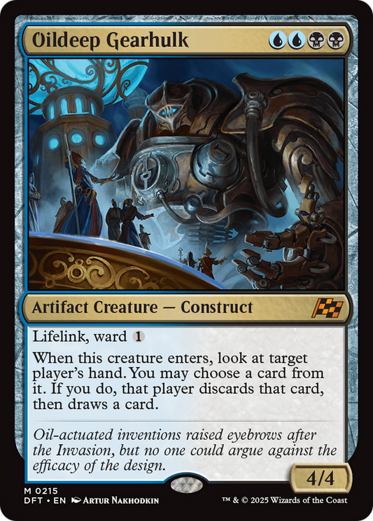 Oildeep Gearhulk (DFT) #215 [EN/N] s/o