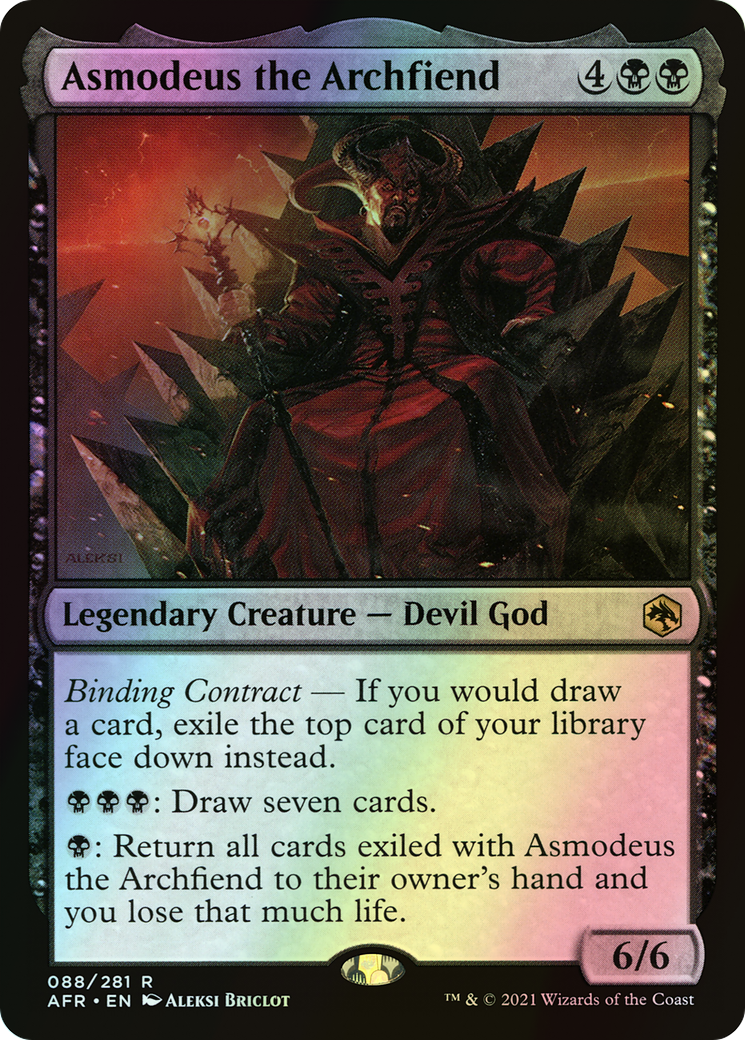Asmodeus the Archfiend (AFR) #88 [EN/F] s/o